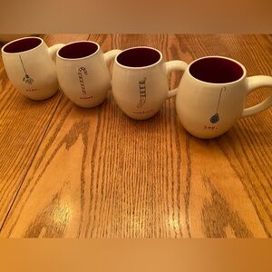 Rae Dunn Christmas Mugs